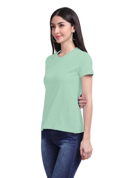 ROUND NECK COTTON T-SHIRT - Image 4